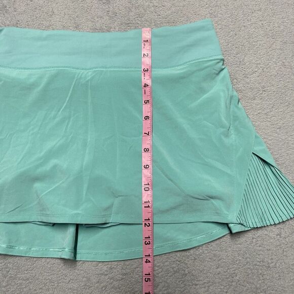 Lululemon Skirt 10 Washed Marsh Play Off The Pleats Skort Shorts Tennis - Picture 3 of 9